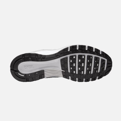 Nike P-6000 White Metallic Silver Black