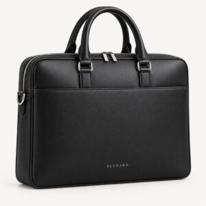 Ezra Laptop Briefcase – Black